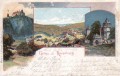 NÖ: Gruß aus Gars am Kamp - Gruß von der Rosenburg 1899